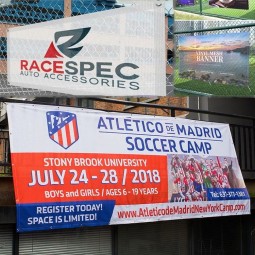 Impresión personalizada promocional Publicidad Evento Fiesta Accesorios de exhibición Vinilo PVC Tela Banner