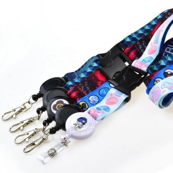 Produttore di cordino Campione gratuito Promozionale A Buon Mercato Personalizzato Stampato Poliestere Collo Cordino Con Logo