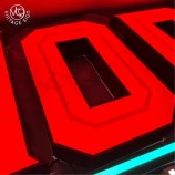 Impermeabile Outdoor Led Luci Illuminate Frontlit Lettera Del Canale Per Il Negozio Di Segno Pubblicitario