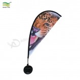 Mini Fiberglas Saugnapf Montage Wand Fahne Teardrop Auto Fenster Fahne