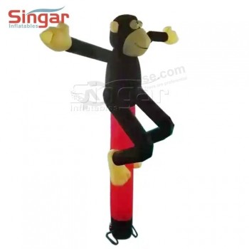 Danseur gonflable de l’air de singe, danse du ciel
