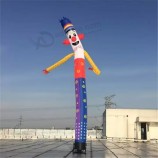 Maniquí de publicidad personalizado tubo de aire hombre deportes al aire libre payaso inflable bailarín inflable del cielo