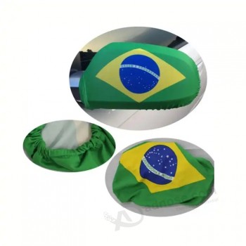 Football match car rearview mirror flag All countries custom designed logo football club team flag Car rearview mirror cover