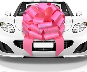30 Inch Auto Bogen Deur Decoratie PP Plastic Ribbon Pull Bow Light Grote Giant Auto Bow