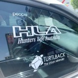UV-beständiges Fahrzeug Stoßstange Vinyl Transfer Auto Fenster Aufkleber Gestanztes Logo Custom wasserdichte 3D Auto Aufkleber