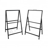 A buon mercato in alluminio doppio lato A-frame Snap Open Sign A1 Poster pubblicitario Display Board Stand A Frame