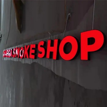 Douane Openlucht Hoogte - Kwaliteit Acryl Geleide de Handtekeningen van de Tekenraad Zakelijke Roestvrij staalbrieven Openlucht Richtingaanhangbord