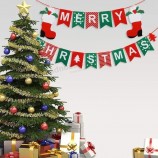 Banner personalizable banderín de fieltro banner navidad Decoraciones banner de pared