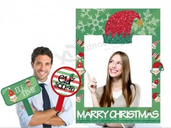 Striscioni di carta Bandiere di buon Natale Ghirlanda Striscioni floreali Striscioni per la casa Decorazioni per la casa fai da te Forniture per feste di Natale
