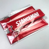 Porte-clés personnalisé Jet Tag Brodé Porte-clés Texte Moto Voiture Motard Avion Porte-clés Personnalisé Personnalisé