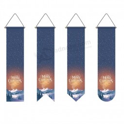 hochwertige hängende dekorative Türbanner für den Außenbereich benutzerdefinierte Design-Buchstabenbanner Für Weihnachten