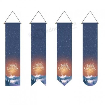 Aangepaste gedrukte outdoor groot formaat banner / opknoping banner kerst poster