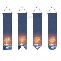 individuell bedrucktes Outdoor-Banner in großer Größe / hängendes Banner Weihnachtsposter