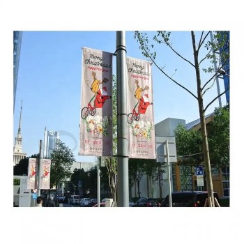 圣诞产品发布 Show Light Pole Street 乙烯基横幅