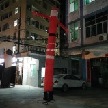 Bailarín del aire de la Navidad inflable del tubo del hombre de la mosca del hombre del cielo bailando Santa Claus bailarín del aire para Feliz Navidad