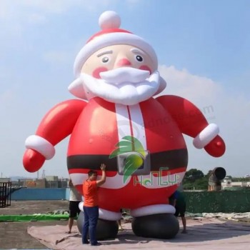 Weihnachten Weihnachtsmann aufblasbare Parade Ballon Weihnachten aufblasbarer Weihnachtsmann Alter Mann benutzerdefinierte Luftfigur