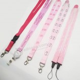 Toutes les couleurs et tous les designs disponibles, y compris la longe de lunettes de Noël et la lanière en polyester de brillant à lèvres rose