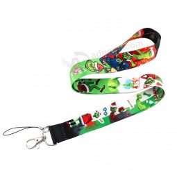 Lanyards Telefoon Nek Riem Cool Cartoon Grinch Stola Kerst Lanyard Relatiegeschenk Accessoires Aangepaste Polyester Lanyards