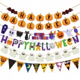 Nuova Bandiera di Halloween Pulling Banner Decorazione Festa Fantasma Lettera Compleanno Bandiera Pulling