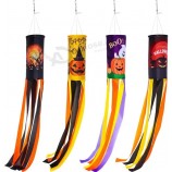 Personalizzato 100% poliestere Halloween Zucca Fantasma Manica A Vento Bandiera