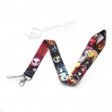 Porte-clés de vacances personnalisé ID Badge Holder String Holder Noël Polyester Téléphone lanières promotionnelles