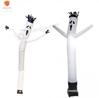 Sky Dancer Halloween aufblasbarer Schlauch Mann gruseliger Halloween Air Dancer für Werbung
