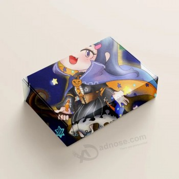 Confezione regalo di carta personalizzata di Halloween per l'abbigliamento regalo del giocattolo Scatole postali ondulate per l'imballaggio dei cartoni animati