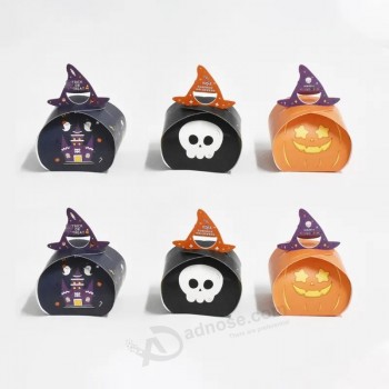 Halloween Kerstmis Eten Snoep Papier Verpakking Snoep Geschenkdoos