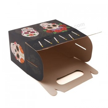 Vendita in fabbrica Personalizzato Halloween Candy/cibo Pacchetto Scatola di Halloween biscotto dolce scatola di imballaggio