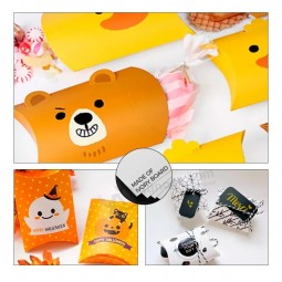 Zeecan Halloween Treat Boxen Custom Halloween Lash Candy Kissen Boxen Geschenkbox Verpackung