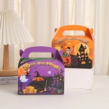 Wholesale halloween favour candy box packaging cartoon cute halloween chocolate cookie box