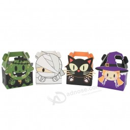 Kreative faltbare Halloween-Verpackung Geschenkbox Halloween-Süßigkeiten Weihnachtsgeschenkverpackung