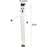 Venta caliente Tubo de aire de Halloween inflable fantasma cielo bailarín 1Leg Onda inflable Hombre para el festival Publicidad