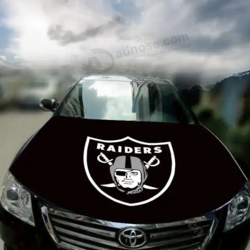 Sports Games Waterproof Custom Cowboys 49ers Raiders Chiefs Eagles Chargers Car Hood Cover Flags