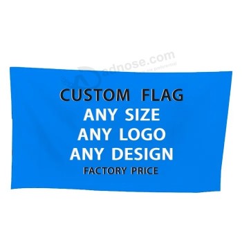 2023 New Product Cheap Print Cotton Design Print Your Logo Polyester Fabric Advertising Campaign Outdoor Custom Flag Banner