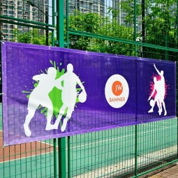 Impresión personalizada Banners de tela de malla de gran tamaño, venta al por mayor publicidad al aire libre PVC Banner de vinilo