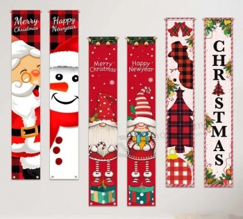 2023 Kerst Banner Ornament Decoratie Kerst Vrolijk Kerst Veranda Teken Decoratieve Deur Banner