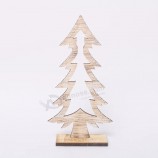 Vendita calda nuova decorazione appesa in legno Buon Natale lettere design per le festività natalizie