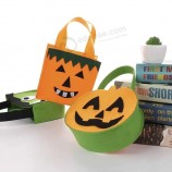 Motif personnalisé Halloween cadeau panier, citrouille, fantôme, sac de bonbons en feutre pour les enfants