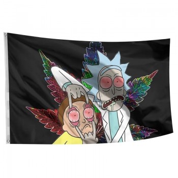 China Leverancier Polyester Digitale Druk 3X5 Aangepaste logo Banner Vlaggen voor Festival