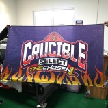 Consegna veloce personalizzata stampa il tuo logo parole di design bandiera in nylon 3x5 ft banner bandiera da parete del paese personalizzati