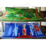 De grote van de de Polyesterdoek van de Stoffenbanner van de Stoffenbanner de Achtergrond Druk