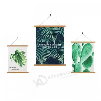Lege Canvas Wimpel Emaille Pin Banners Voor Muur Opknoping Decoratie DIY Linnen Kwekerij Banner Aangepaste Canvas Vlag