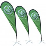 Aangepaste vlaggen banners aangepaste reclame strandvlaggen met logo voor sommige activiteiten