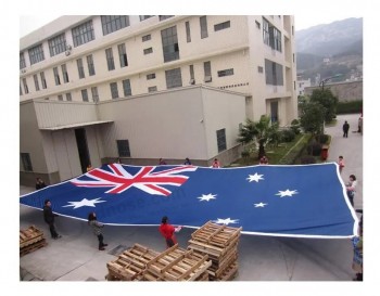Outdoor Sport Fußball Fan Große Banner Werbung Land Flaggen Riesen Mega Flagge