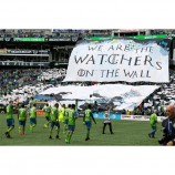 Bandiera della folla messicana della tribuna principale, Bandiera gigante dei tifosi