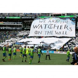Tribuna principal Bandera mexicana de la multitud, Hinchas Gran Bandera Gigante