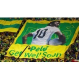 Sunshine Custom Géant grand Football Sports Event Grande Foule surfeur Bannière Drapeaux