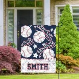 Commercio all'ingrosso 12 * 18 '' Bandiera da giardino con design personalizzato 28 * 40 '' Doppio strato Poliestere Yard flag Bandiera della casa