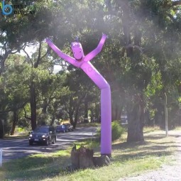 Vente en gros gonflable air danseur publicité air sky dancer avec souffleur